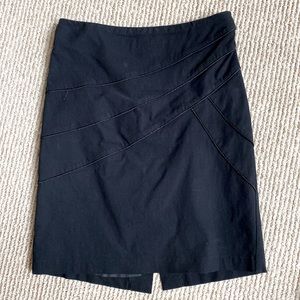 Tribeca Black Mini Skirt Lined Size 2